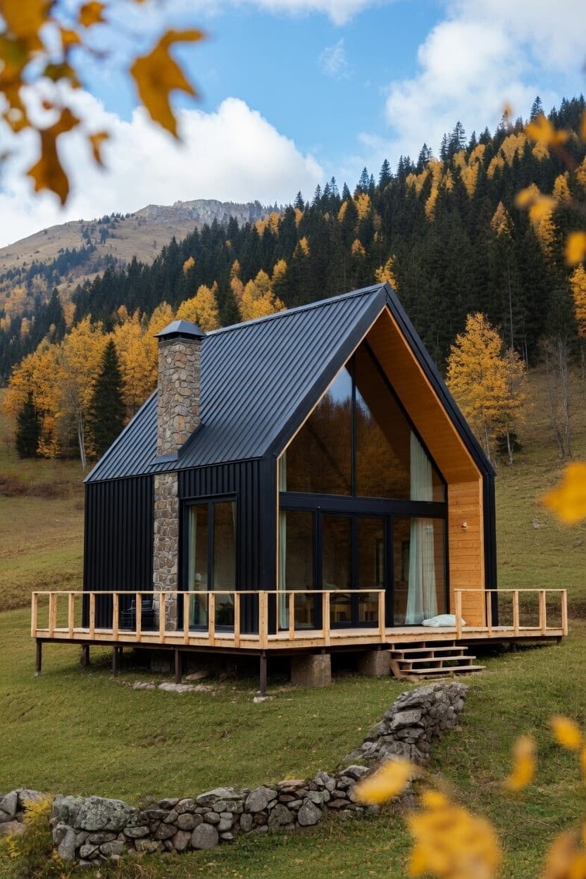 Cabana vedere frontala